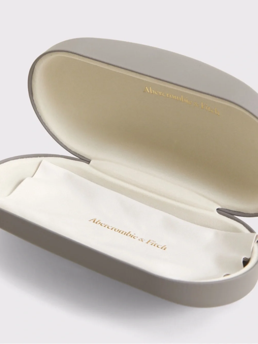 Abercrombie & Fitch Semi-Transparent Oval Sunglasses Shiny Light Pink New